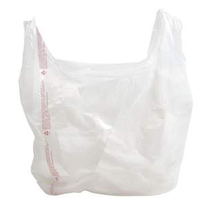 Sac de T-shirt en plastique personnalisé Endurable à usage moyen Poignée de gilet d'impression et de conception attrayantes Quantité en vrac - Product Image 5