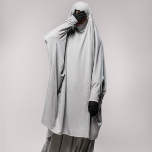 Commerçants de la mode léger respirant séchage rapide modeste islamique femmes longueur de plancher à manches longues coupe ample Polyester - Product Image 1