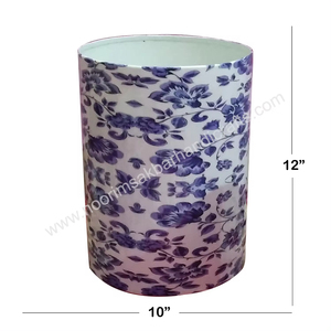 Macetas de Metal con estampado de esmalte de hierro para jardín hechas a mano, soporte de maceta de Metal de hierro de nuevo diseño con flores artificiales - Product Image 2