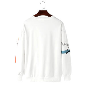 Hiver Nouveau Design Femme Imprimé Sweatshirt Loose Fashion Pullover Cotton Korean Oversized Sustainable Breathable Crew Neck - Product Image 2