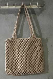 Cordon en macramé en lin doux, fait main, élégance classique, mode, pour des sacs au crochet époustouflants, pour offrir en cadeau et pour la revente - Product Image 4
