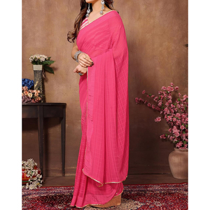 Sari elegante para mujer con blusa elegante para reuniones festivas de invierno-Ropa de fiesta personalizada OEM - Product Image 1