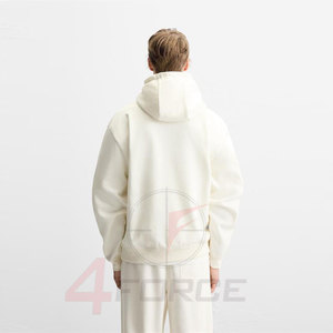 Sudadera con Hombros Caídos para Hombre, 450GSM, Algodón, Felpa Francesa, Sudadera Personalizada, Fabricante de Marca Privada OEM, Proveedor, Ropa Casual ODM - Product Image 3