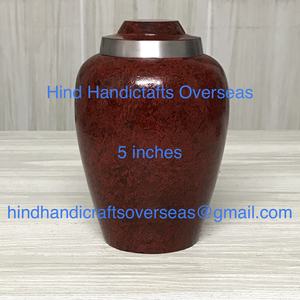 Arbre de vie peint urne de crémation adulte pour cendres funéraires humaines reste urnes en aluminium fournitures funéraires en gros - Product Image 2