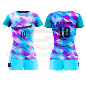Nuevos conjuntos de uniformes de voleibol, uniforme deportivo para mujer, traje deportivo transpirable para mujer, camisetas de voleibol con estampado de sublimación - Product Image 4