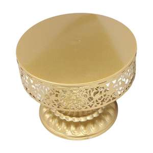 Brass Serving <b>Cake</b> <b>Stand</b> With Acrylic <b>Dome</b> on Top Decorative Luxury Wedding <b>Cake</b> Dessert Placemat Cakestand - Product Image 4