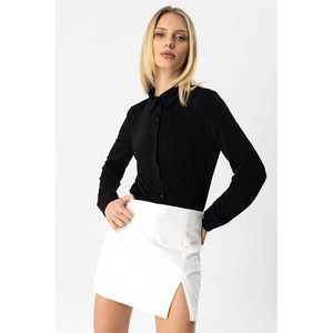 Chemise décontractée à col polo avec logo sur le devant - Product Image 3