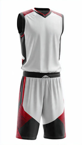 Maillot de basket-ball sans manches, uniforme d'entraînement de football, uniforme de basket-ball, col en V, maillot de football sans manches, hauts pour hommes - Product Image 5