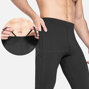 Leggings de yoga sans couture pour homme, design personnalisé de haute qualité, tricotés en coton, vêtements de sport pour la salle de sport, vêtements de fitness, élastiques, antibactériens - Product Image 5