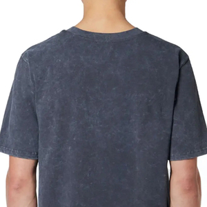 Saleh Enterprises Men Plus Size Oversize Acid Wash Breathable Eco-Friendly Short Sleeve Vintage Heavy Cotton Streetwear Loose - Product Image 4