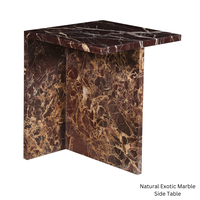 Buffet artisanal en marbre 100% naturel, style moderne et minimaliste, durable, de luxe, pour chambre, salon, ferme, hôtel, décoration, mobilier de maison