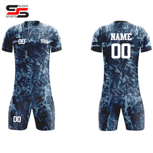 Sublimación fútbol desgaste uniforme De fabricante Original Vintage Retro niños personalizado hombres fútbol Jersey 2025 Set - Product Image 5