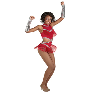 Sublimation de logo personnalisé femmes à manches longues danse Sexy Cheerleading pratique uniforme propre conception Cheerleading pratique porter - Product Image 6