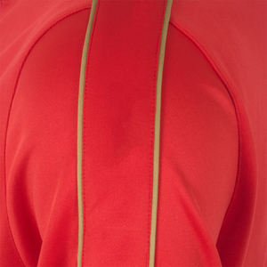 Survêtement de football léger pour adulte, fermeture éclair, ensemble 2 pièces, couleur rouge, vêtements de sport respirants, survêtements d'entraînement de football - Product Image 6