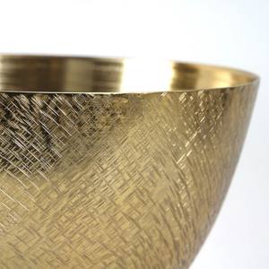 Ensemble de bols en métal en aluminium martelé décoratif or argent servant des bols d'accent décor à la maison moderne centre de table fruits - Product Image 4