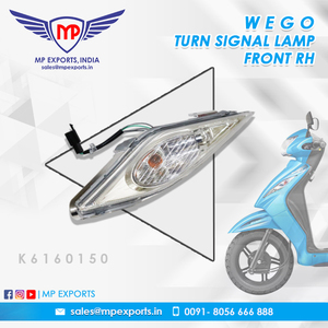 Luz Direccional Delantera de Alta Calidad para Motocicleta TVS WEGO, Repuestos para Sistemas de Carrocería de Motocicleta - Product Image 4