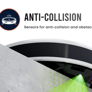 Robot aspirateur avec station de recharge LDS + laser double ligne avec nettoyage automatique pour hôtel - personnalisation disponible - Product Image 3