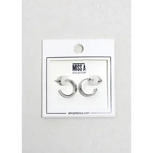 Orecchini a Cerchio Classici Placcati Oro con Pendenti Trendy e Orecchini a Perno con Perle e Diamanti per Matrimoni, Feste e Regali - Product Image 2