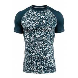 Chemise à manches courtes pour homme, imprimé tribal, séchage rapide, polyester, pour activités de plein air - Product Image 2