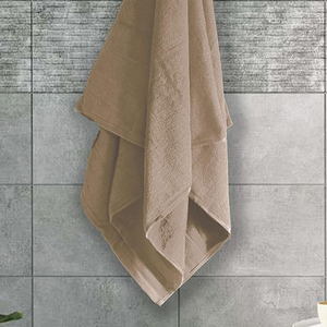 Vente en gros d'ensemble de serviettes de bain en microfibre extra épaisse personnalisées essuie-mains de couleur unie super douce en coton durable pour hôtels adultes - Product Image 3