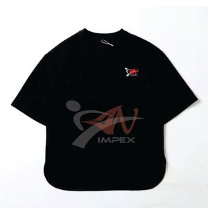 Wholesale Custom High Quality Plain White 100% Cotton T <b>Shirt</b> Heavy Weight Oversized Luxury Tshirt for <b>Men</b> - Product Image 2