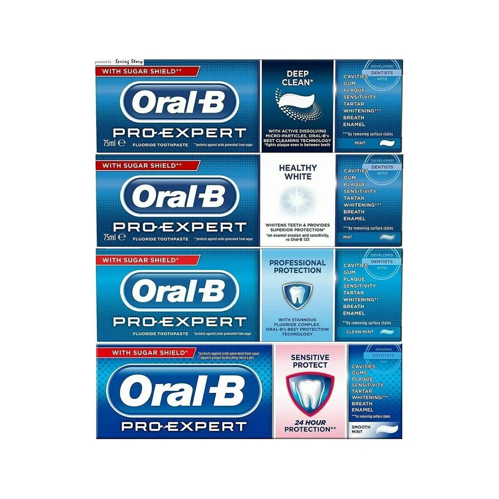 Miglior prezzo 100% originale orale b dentifricio giorno e notte dentifricio sbiancante naturale dentifricio orale b