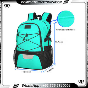 Sac à dos étanche de football américain personnalisé multi couleurs bon marché de haute qualité sacs à dos de sport - Product Image 6