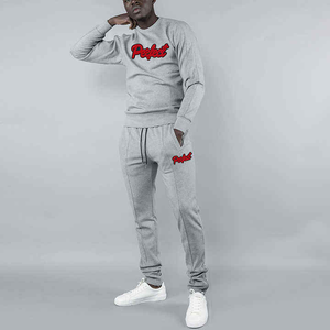 Chándal Térmico Transpirable de Primavera con Bordado Chenille Personalizado al por Mayor 2023 para Hombre y Mujer, la Mejor Calidad - Product Image 5