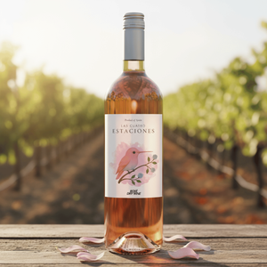 Rượu vang Las Cuatro Estaciones, Dry Rose, Tempranillo và Garnacha, 11% cồn, giống cây nho Tây Ban Nha, 0,75 lít, từ Castilla La Mancha. - Product Image 2