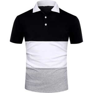 เสื้อโปโลผู้ชายสีพื้น ผ้าฝ้าย 100% กันยับ ระบายอากาศ แห้งเร็ว แขนสั้น สกรีนโลโก้ได้ตามต้องการ สำหรับเล่นกอล์ฟ ดีไซน์ทันสมัย - Product Image 4