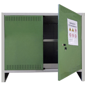 ARMADIO PER FITOFARMACI cm. 100x40x80 h COMPONIBILE - Product Image 1