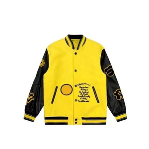 Chaquetas de béisbol Hombres Nuevo diseño de moda Slim Fit College Varsity Coat Chaqueta de mujer Soporte personalizado - Product Image 6