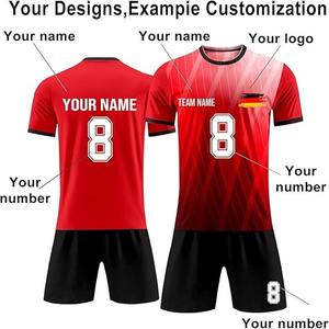 2025 camiseta de fútbol de alta calidad uniforme sublimado personalizado para adultos equipo oficial Jersey uniforme de fútbol 2025 - Product Image 3