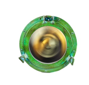 Espejo de pared rústico Vintage hecho a mano montaje decorativo redondo colgante de pared grande para sala de estar baño dormitorio decoración de granja - Product Image 6