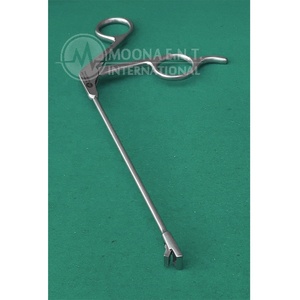 Pinces à poinçonner arthroscopiques professionnelles à 90 degrés avec pointe droite, mâchoire fine et poignée ergonomique en acier inoxydable - Product Image 3