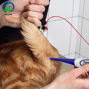 Linh hoạt tip kỹ thuật số thú y Nhiệt kế cho vật nuôi động vật sốt báo động kiểm tra máy điện tử cụ - Product Image 5