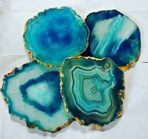 Zehra Industries Meilleure Qualité Design De Luxe À La Main Résine Dessous De Verre Rond pour Tea Time Couleur Personnalisée Taille Personnalisée Tapis De Cuisine Tapis - Product Image 4