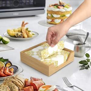 Caja de pañuelos de bambú ecológica de alta calidad para comedor, fabricación de decoración de accesorios para el hogar en Vietnam - Product Image 5