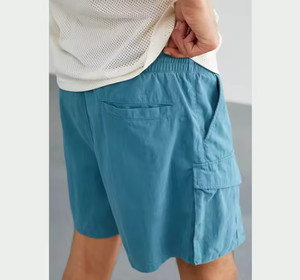Shorts de course décontractés pour hommes, respirants, à séchage rapide, amples, grande taille, mode, unis, élastiques, fitness - Product Image 5