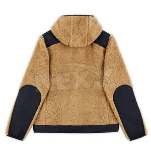 Vêtements d'hiver personnalisés Sherpa Fleece Hoodies Apparel Clothing Casual Men Sherpa Fleece Hoodies - Product Image 2