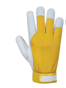 Gants de travail d'assemblage, gants de conduite en cuir respirant, confortables, sécurité des mains - Product Image 6