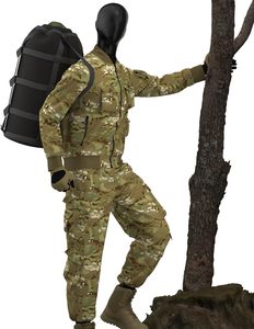 Toutes les saisons unisexe modulaire multicouche sacs de couchage chaud respirant Woodland Multicam Camouflage imperméable Polyester toile - Product Image 1