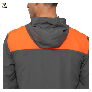 OEM personnalisé hommes unisexe longue veste d'hiver en nylon coupe-vent en cuir polaire caractéristiques chauffantes mode Streetwear style de travail - Product Image 6
