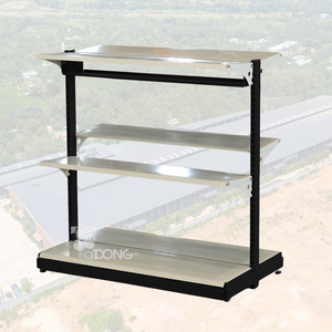 ADONG A41 Retail TV Rack | Pantalla de metal de dos caras para electrónica | OEM/ODM Fábrica de Vietnam - Product Image 1