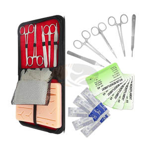 Kit de Entrenamiento de Sutura Manual Reutilizable de Acero Inoxidable de Alta Calidad, Juego de Práctica Quirúrgica para Estudiantes, Entrenamiento Práctico Duradero, CE - Product Image 6