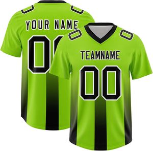 Wholesale Custom High Quality <b>Athletic</b> Cut Durable Fabric Oversized American Football Jerseys 100% Polyester Anti-Bacterial - Product Image 1