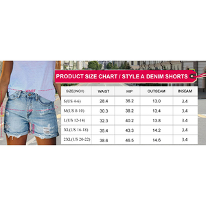 Short en jean pour femme, coupe ajustée, déchiré, avec cordon de serrage, extensible, de haute qualité, lavé, short pour filles, vente chaude - Product Image 6