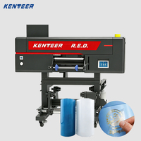 Imprimante DTF UV A3 automatique à 3 têtes Epson XP600, machine d'impression d'étiquettes en cristal, imprimante de transfert d'autocollants 3D pour bouteilles