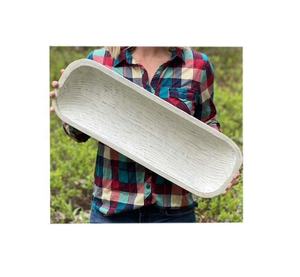 Vente en gros de bol de service à pâte en bois jetable de haute qualité Design unique pour la maison Restaurant résistant aux hautes températures - Product Image 6