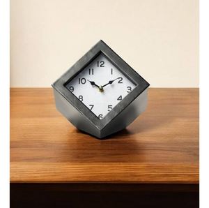 Reloj de mesa analógico de metal con acabado antiguo de latón AK a precio mayorista en India para decoración del hogar/decoración de hoteles - Product Image 6